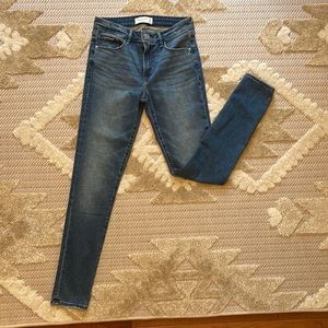 Abercrombie and Fitch super skinny mid rise jeans